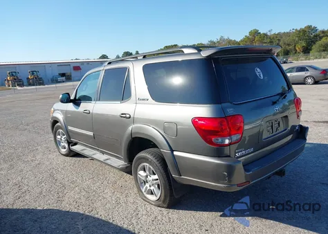 2005 Toyota Sequoia Limited V8 from USA, damaged, VIN 5TDZT38A65S248349